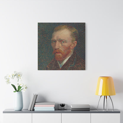 Vincent van Gogh - Self Portrait - Matte Canvas