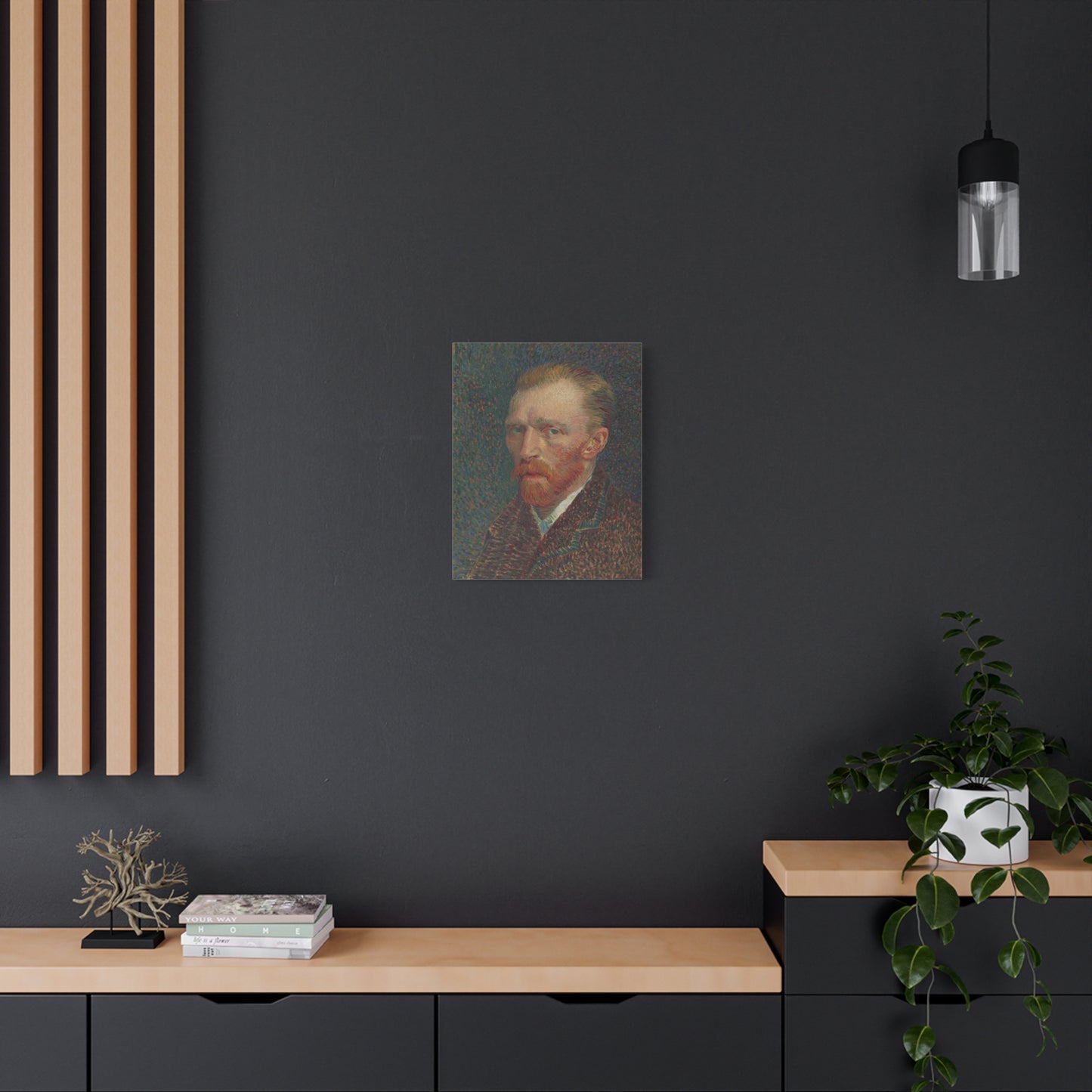 Vincent van Gogh - Self Portrait - Matte Canvas