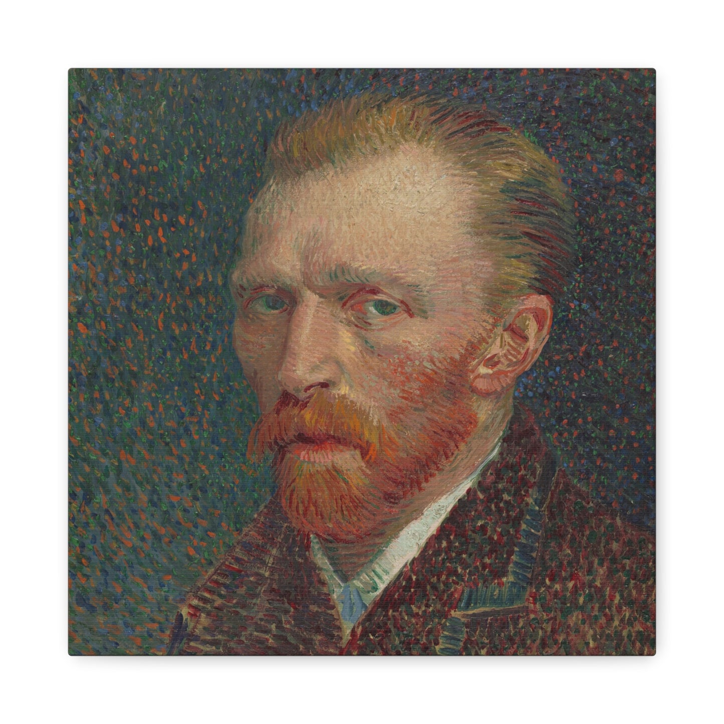 Vincent van Gogh - Self Portrait - Matte Canvas