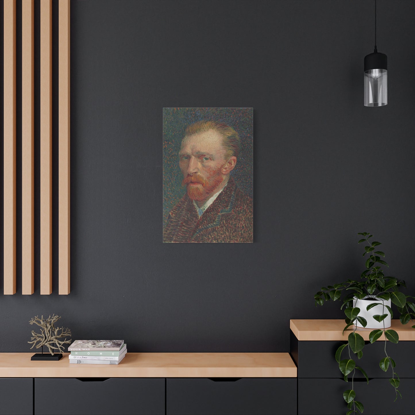 Vincent van Gogh - Self Portrait - Matte Canvas
