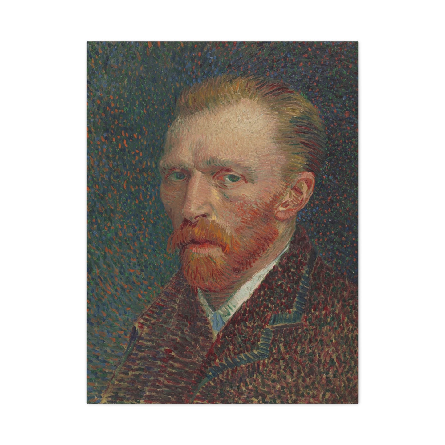 Vincent van Gogh - Self Portrait - Matte Canvas