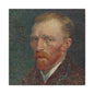 Vincent van Gogh - Self Portrait - Matte Canvas