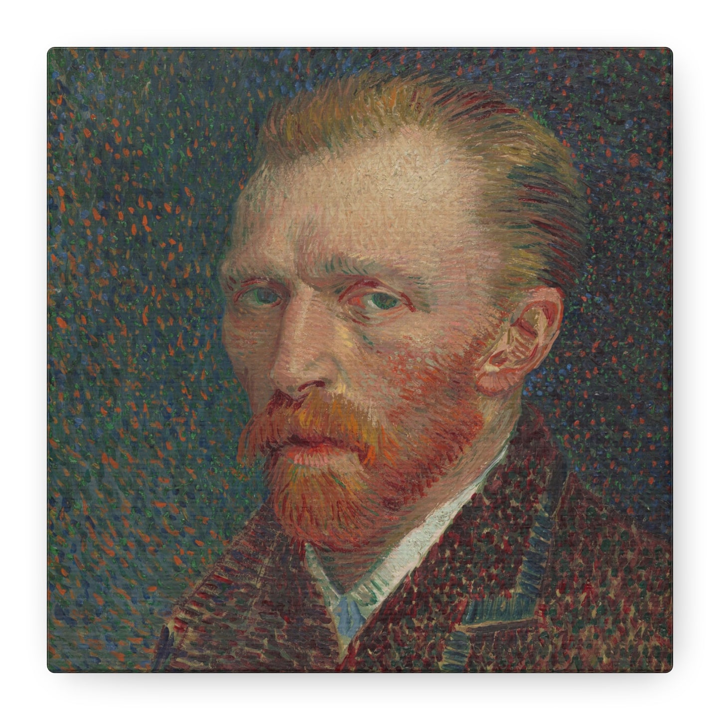 Vincent van Gogh - Self Portrait - Matte Canvas