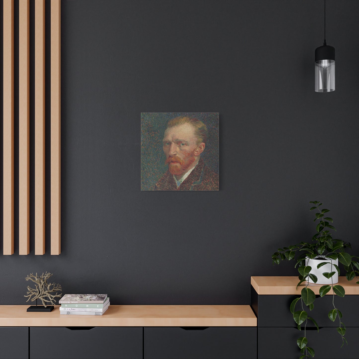Vincent van Gogh - Self Portrait - Matte Canvas