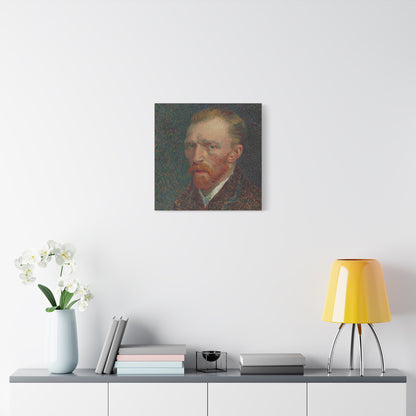 Vincent van Gogh - Self Portrait - Matte Canvas