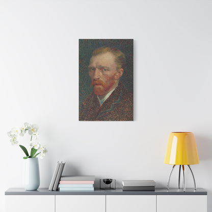 Vincent van Gogh - Self Portrait - Matte Canvas