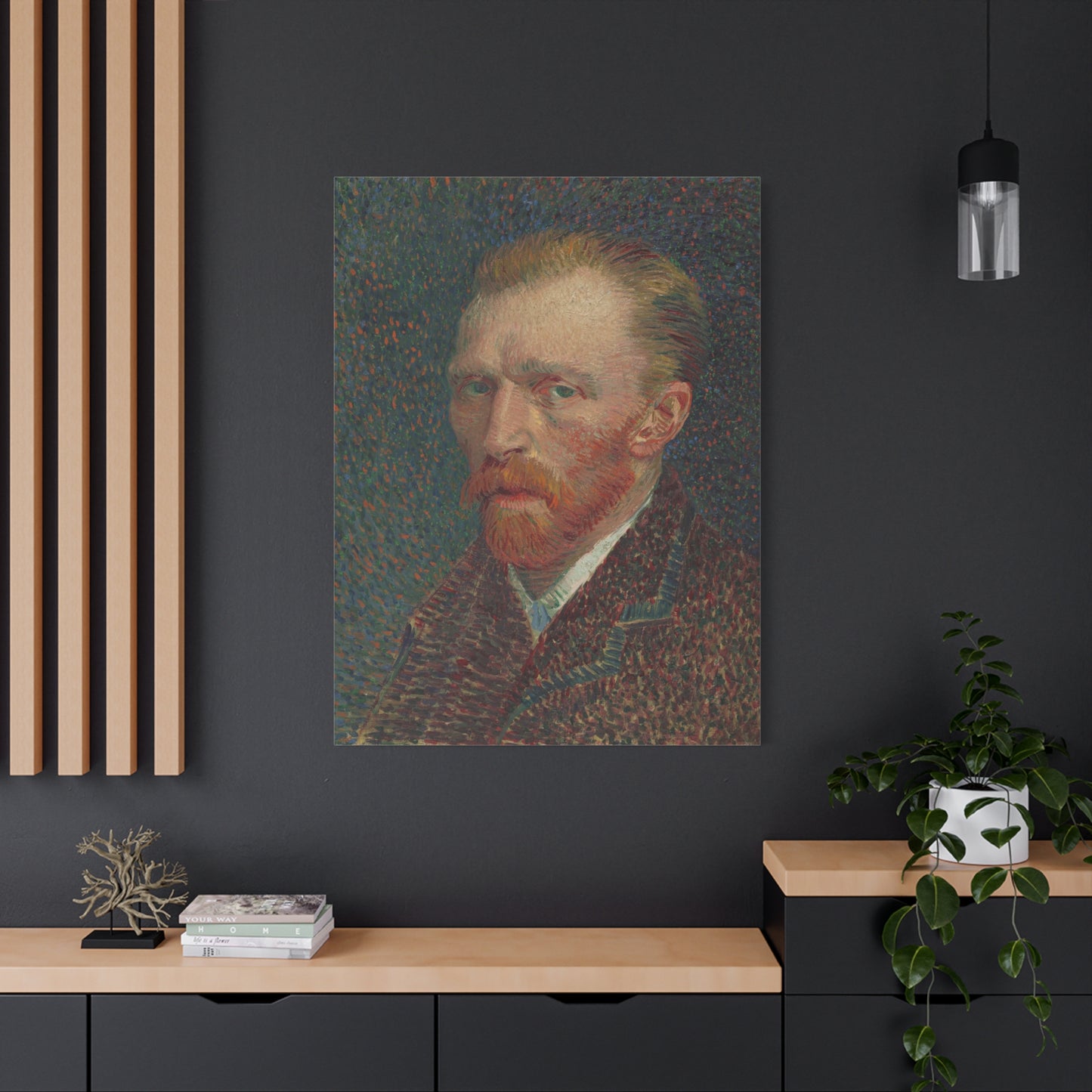 Vincent van Gogh - Self Portrait - Matte Canvas