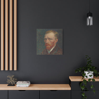 Vincent van Gogh - Self Portrait - Matte Canvas