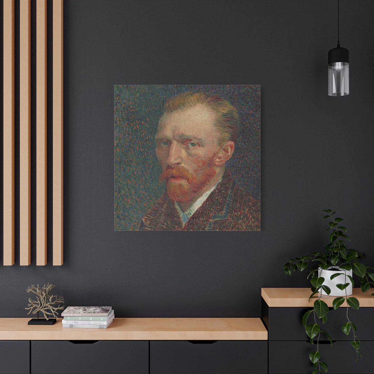 Vincent van Gogh - Self Portrait - Matte Canvas