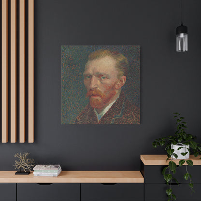 Vincent van Gogh - Self Portrait - Matte Canvas