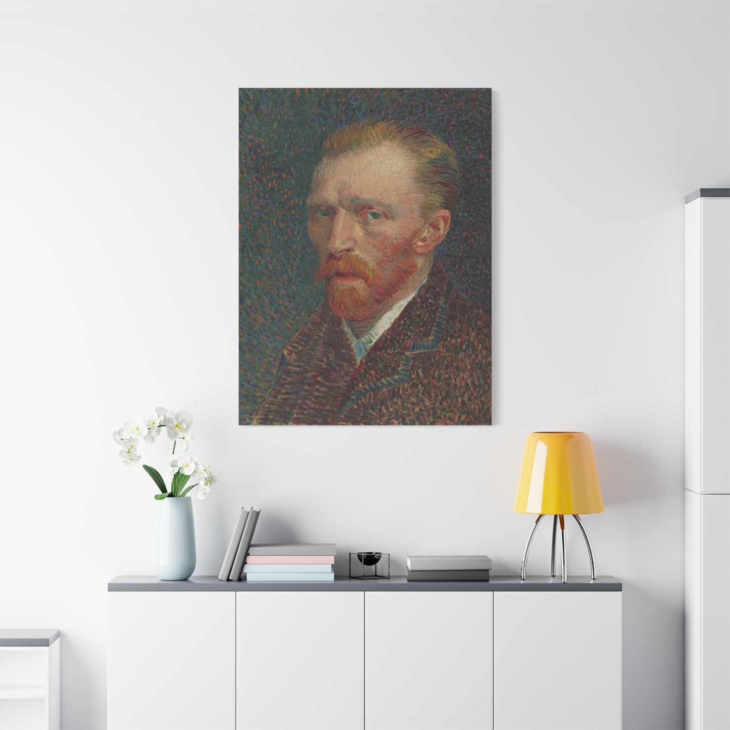 Vincent van Gogh - Self Portrait - Matte Canvas