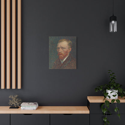 Vincent van Gogh - Self Portrait - Matte Canvas