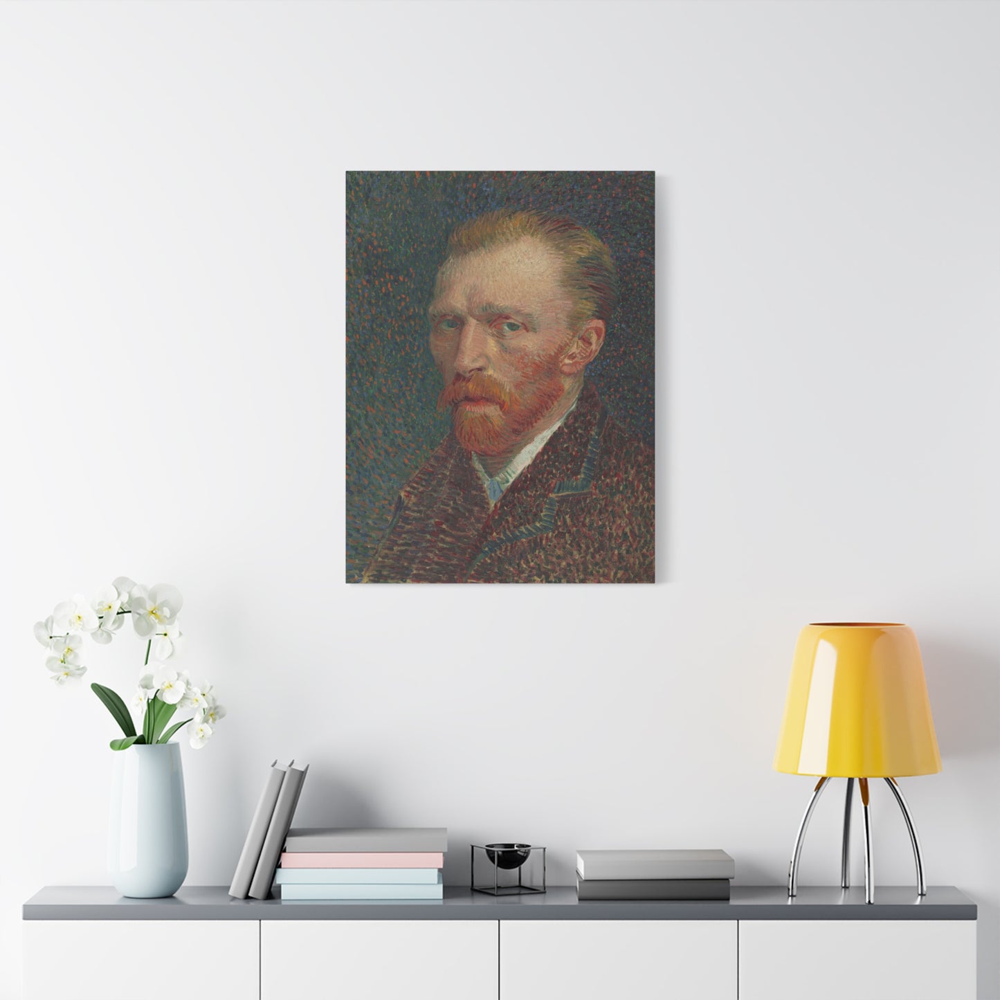 Vincent van Gogh - Self Portrait - Matte Canvas