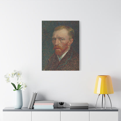 Vincent van Gogh - Self Portrait - Matte Canvas