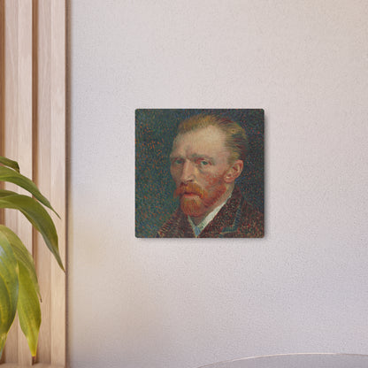 Vincent van Gogh - Self-Portrait - Metal Art Sign