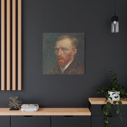 Vincent van Gogh - Self Portrait - Matte Canvas