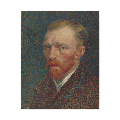 Vincent van Gogh - Self Portrait - Matte Canvas