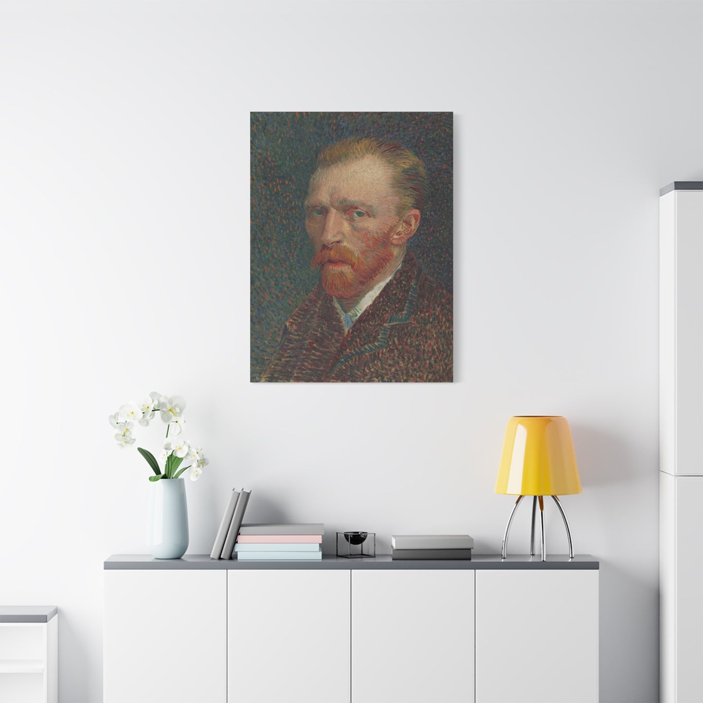 Vincent van Gogh - Self Portrait - Matte Canvas