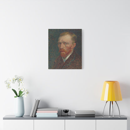 Vincent van Gogh - Self Portrait - Matte Canvas