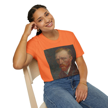 Vincent van Gogh - Self-Portrait - Unisex Softstyle T-Shirt