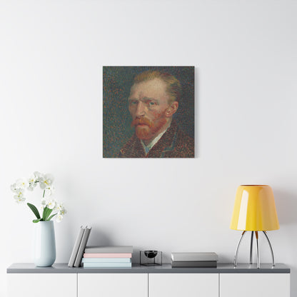 Vincent van Gogh - Self Portrait - Matte Canvas