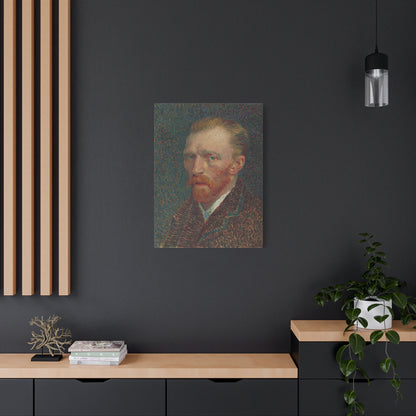 Vincent van Gogh - Self Portrait - Matte Canvas