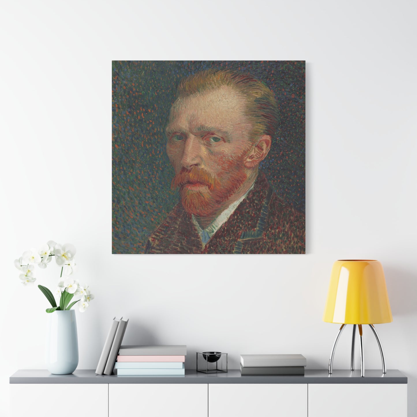 Vincent van Gogh - Self Portrait - Matte Canvas