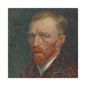 Vincent van Gogh - Self Portrait - Matte Canvas