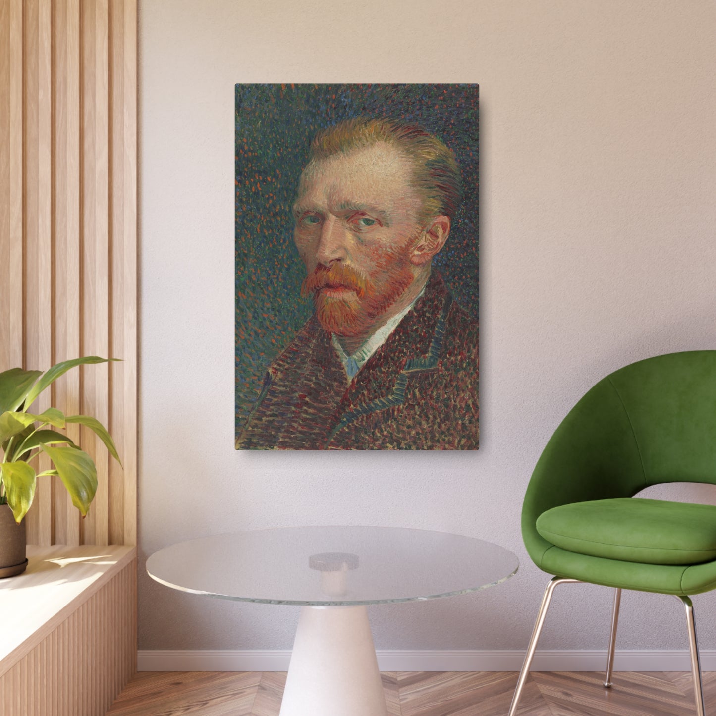 Vincent van Gogh - Self-Portrait - Metal Art Sign