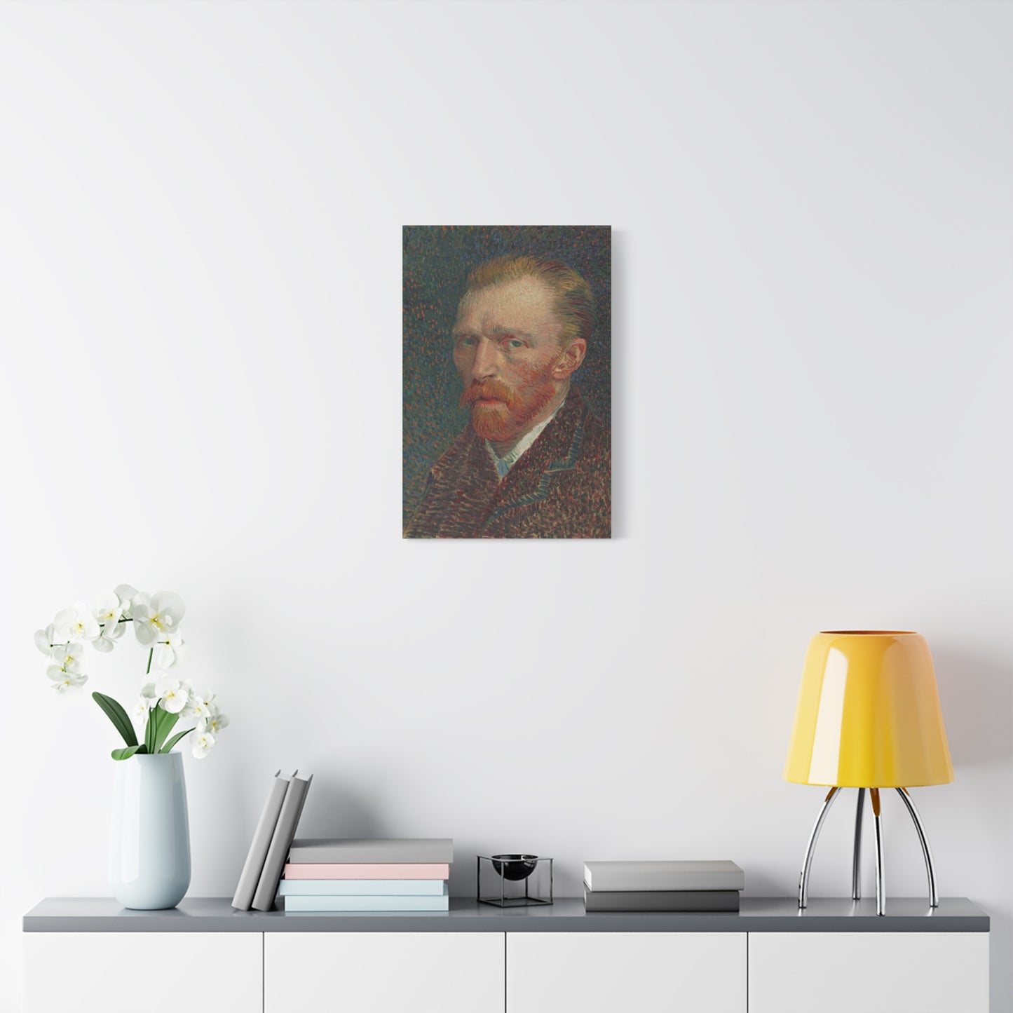 Vincent van Gogh - Self Portrait - Matte Canvas