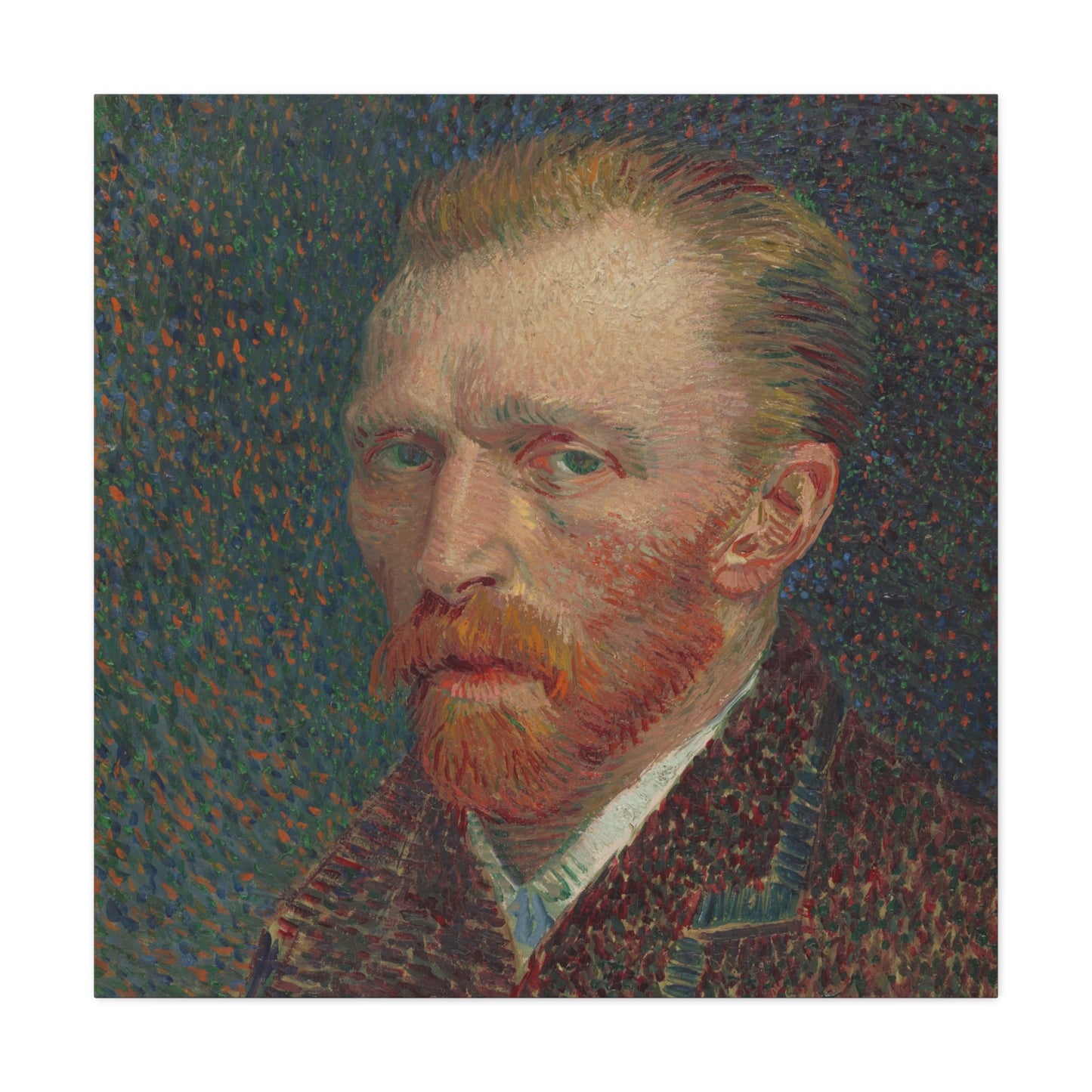 Vincent van Gogh - Self Portrait - Matte Canvas